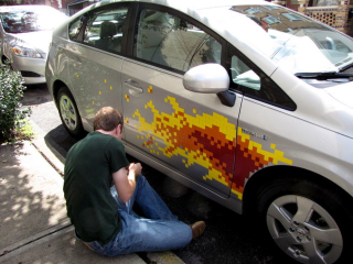 Illustration for article titled How To Add 8-Bit Flames To Your Toyota Prius